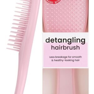 Tangle Teezer – Escova de cabelo desembaraçadora The Wet Detangler Millenial Pink para todos os tipos de cabelo, molhados. Cor: Rosa claro