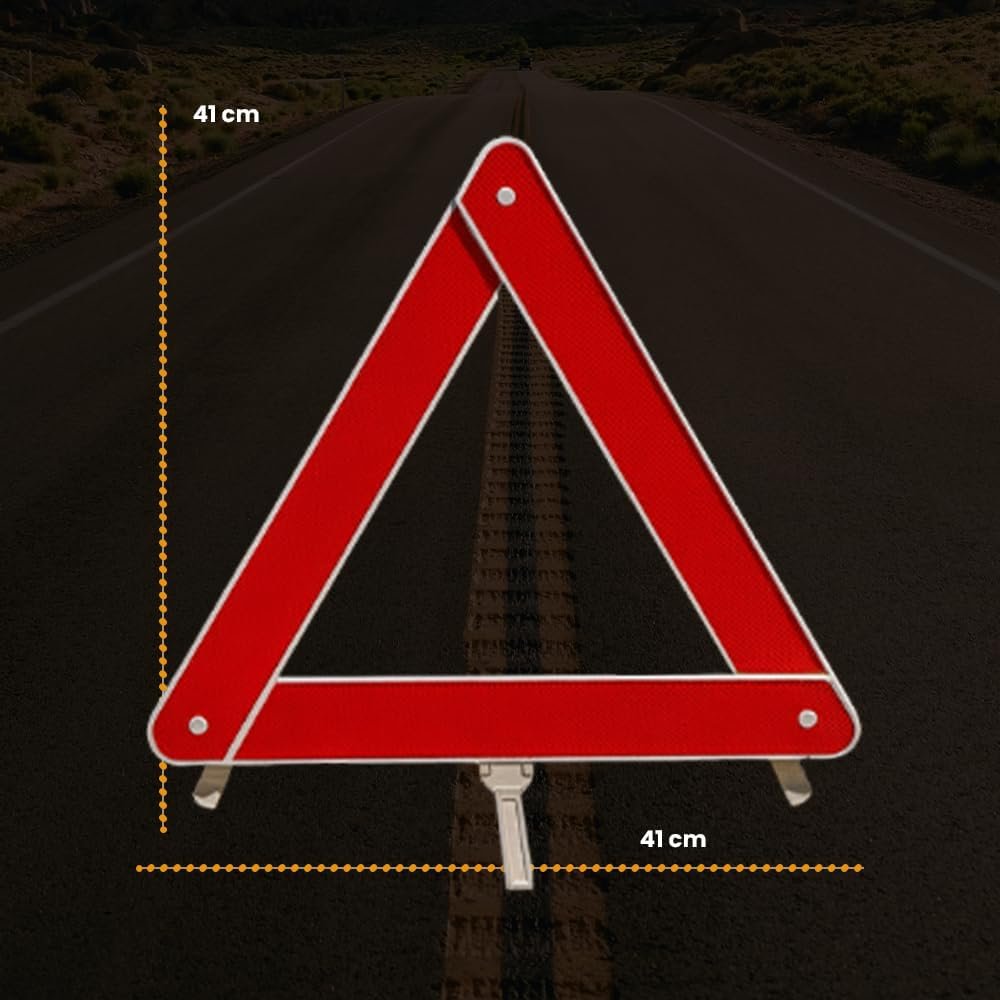 Kit Estepe Carro Macaco Triangulo Chave Roda Cabo De Chupeta - Imagem 6