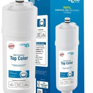 Refil Top Color Planeta Água Branco Pequeno