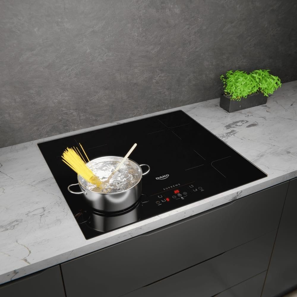 Cooktop de Indução 4 Bocas Preto com Trava de Segurança Dako Supreme 220v - Imagem 7
