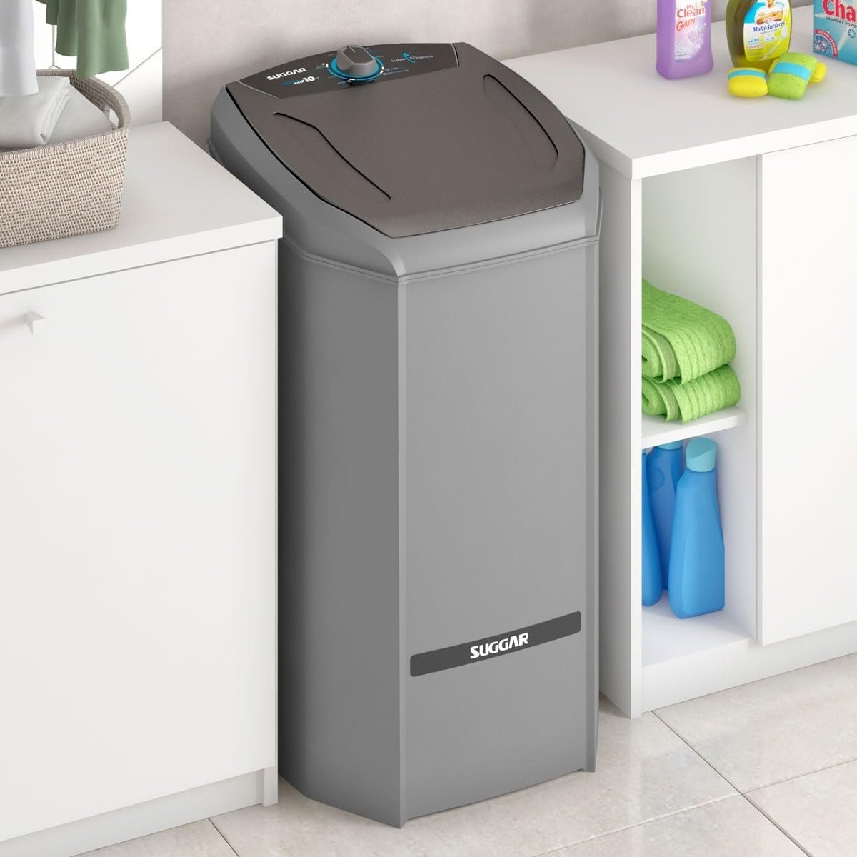 SUGGAR LAVADORA DE ROUPAS LAVAMAX ECO 10KG 220V PRATA LE1022PR - Imagem 4