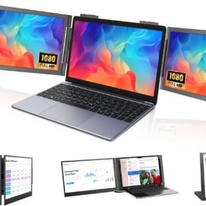 Extensor de Tela para Notebook com FHD IPS 14″, 1920 X 1080 Monitor Portatil, Extensor para Mac/Windows, Compatível Apenas com Interface Tipo C, Certifique-se da compatibilidade com o seu dispositivo