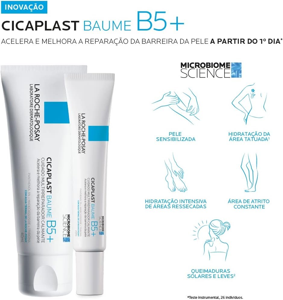 La Roche-Posay Cicaplast Baume B5+ Cuidado Multirreparador Calmante - Imagem 11