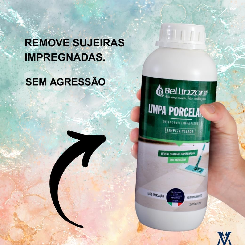 BELLINZONI LIMPA PORCELANATO LIMP PESADA 1L - Imagem 4