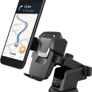 Suporte de Celular para Carro com Ventosa Forte – Trava Automática Antiqueda, Ajustável 360°, Para Painel e Vidro Ideal para Waze, GPS, Uber – Modelo Premium Suporte de Celular para Carro com Ventosa Forte – Trava Automática Antiqueda, Ajustável 360°, Para Painel e Vidro Ideal para Waze, GPS, Uber – Modelo Premium