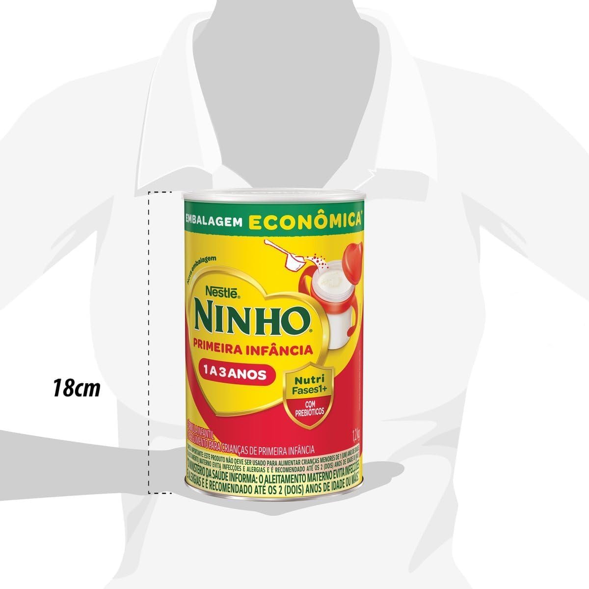 Ninho Fases 1 - Fórmula Infantil, 1.2 kg (Pacote de 1) - Imagem 5