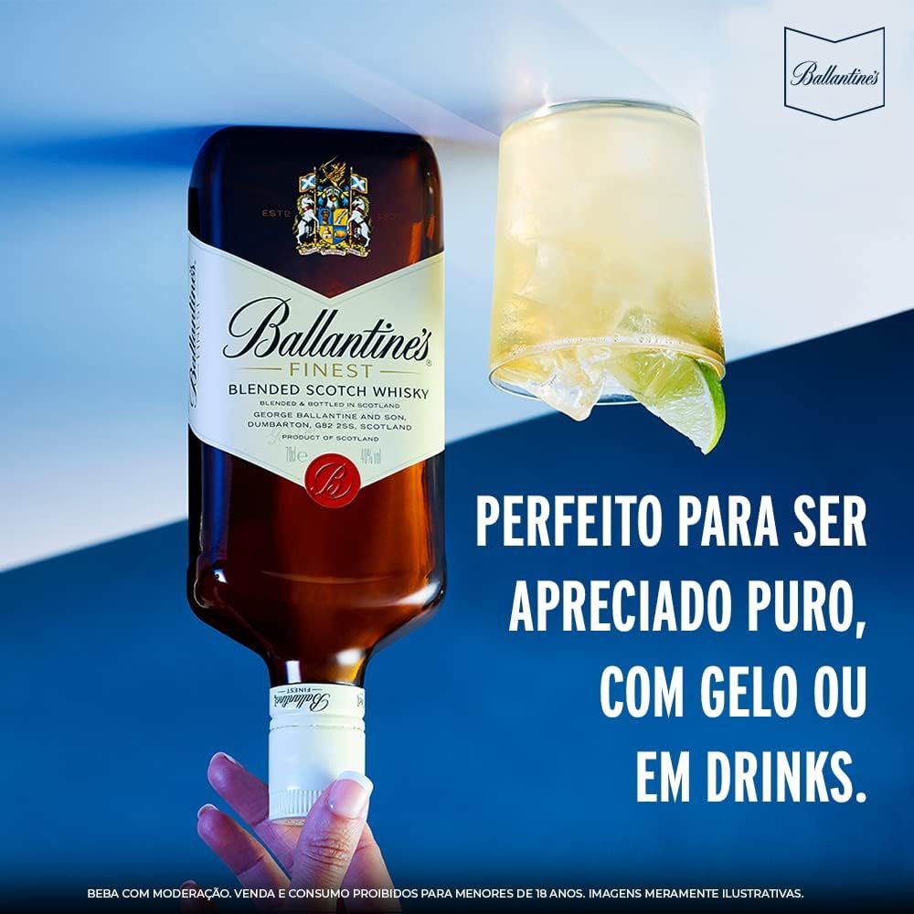 Whisky Ballantine's Finest Blended Escocês - 1 Litro - Imagem 5