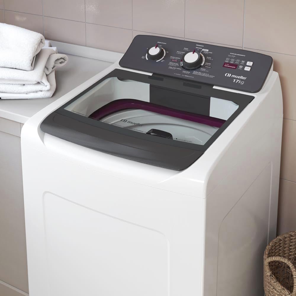 Mueller Máquina de Lavar 17Kg Mueller Automática MLA17 Branco 220V - Imagem 9