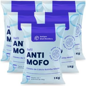 Cloreto De Cálcio Antimofo Em Bolinhas 5kg – Evita Mofo Amigos Distribuidora