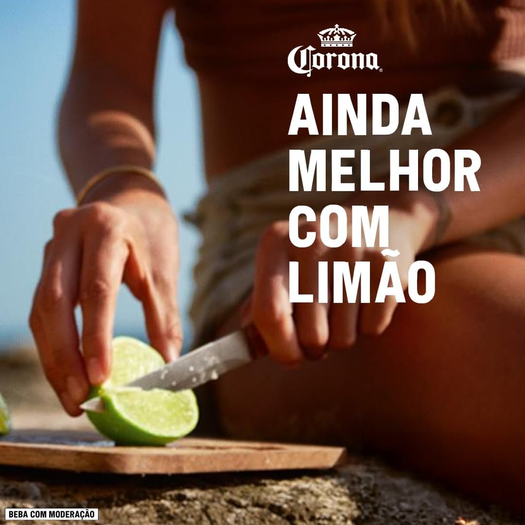 Cerveja Corona Extra Lata 350ml - Pack com 8 unidades - Imagem 2
