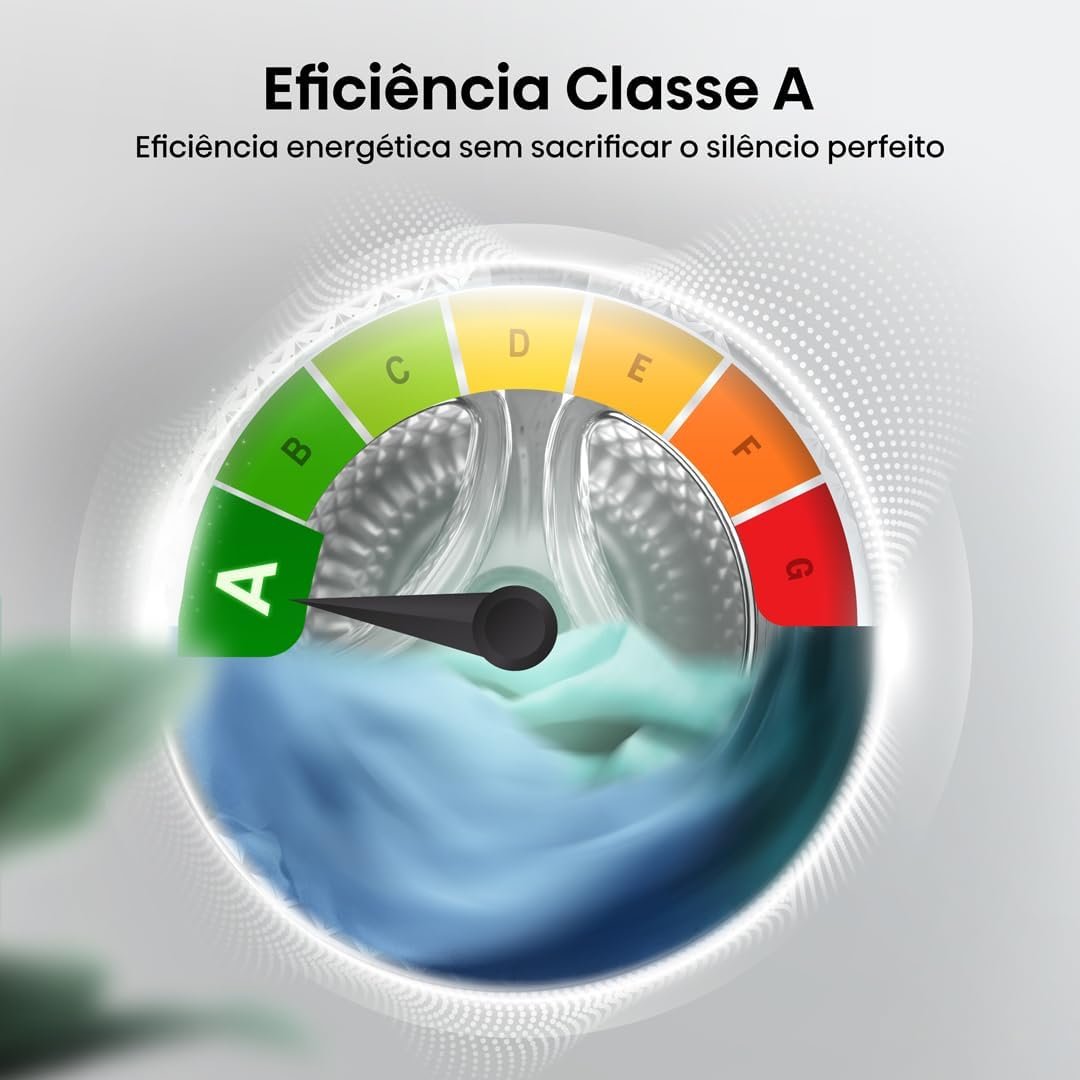 Hisense Lava e Seca, 13kg Lavagem/8kg Secagem, Wi-Fi, Steam, 13 Programas, Motor Inverter, Painel Touch, Titanium WD3S13-220V - Imagem 7