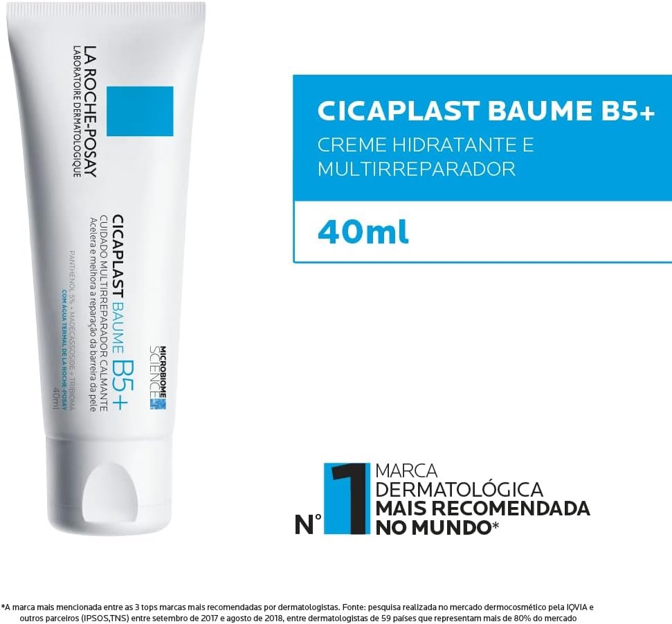 La Roche-Posay Cicaplast Baume B5+ Cuidado Multirreparador Calmante - Imagem 3