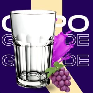 Kit de Copos de Vidro Sydney 350ml – Jogo com 6 ou 12 Peças, Design Robusto e Elegante, Vidro Reforçado 4mm para Drinks, Sucos e Whisky