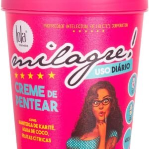 Milagre Creme para Pentear 450g , Lola Cosmetics