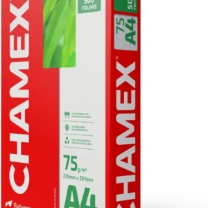 Chamex – Papel Sulfite, A4, 75g, 500 folhas