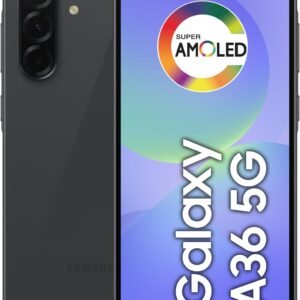 Celular Samsung Galaxy A36 5G 256GB, 8GB RAM, Recursos AI (Preto) Celular Samsung Galaxy A36 5G 256GB, 8GB RAM, Recursos AI (Preto)