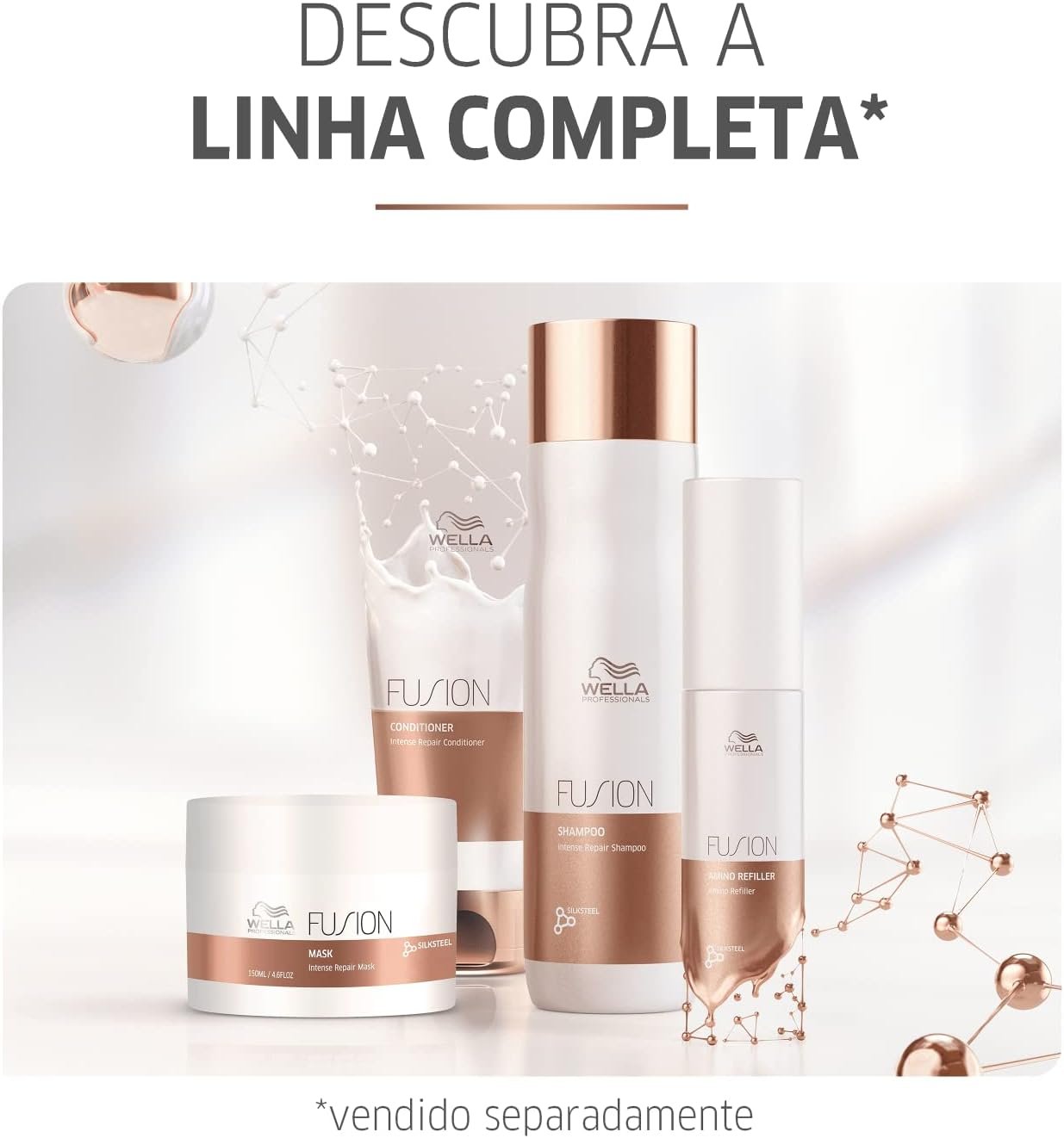 Máscara Wella Professionals Fusion 150ML - Imagem 7