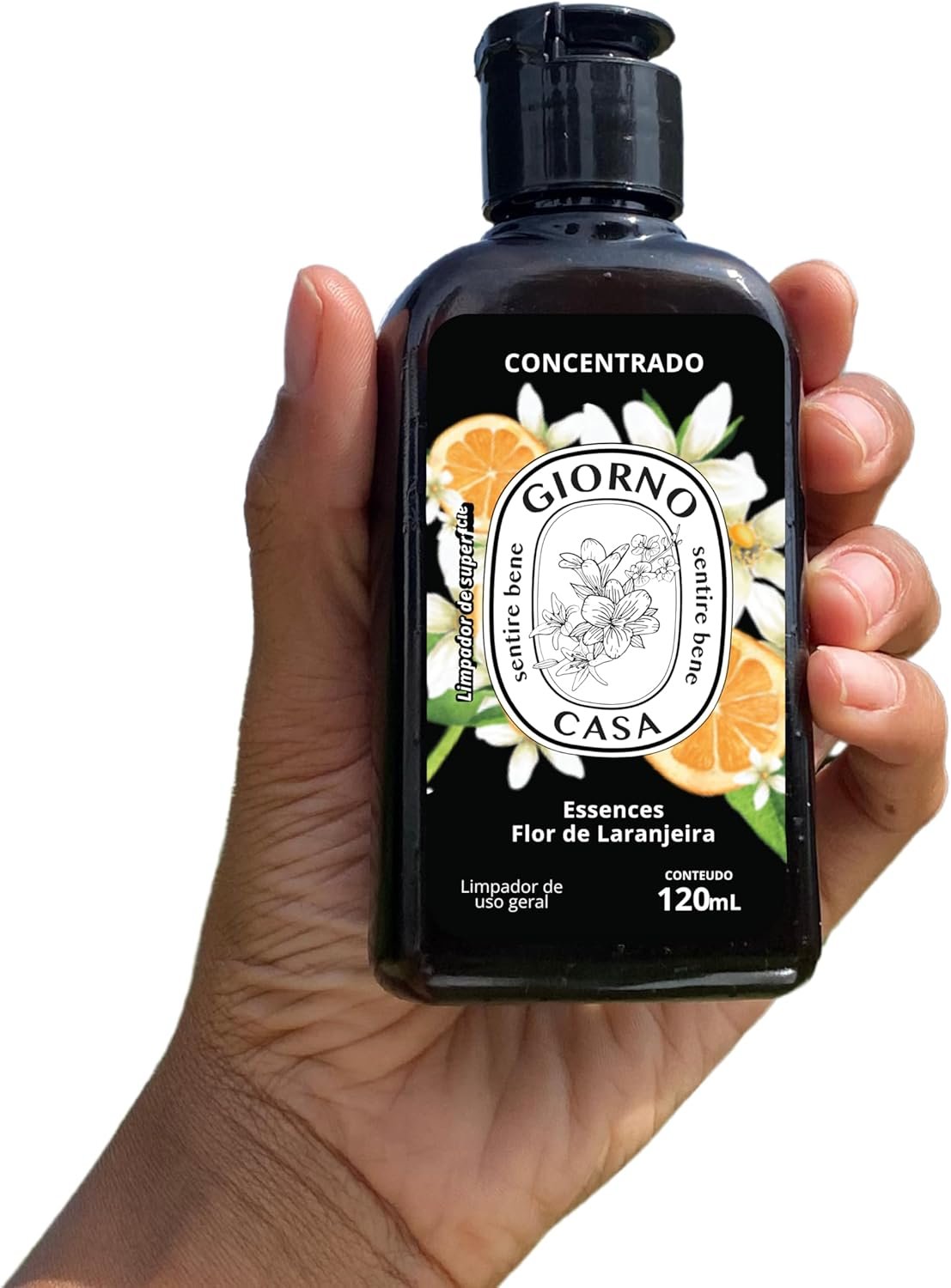 Giorno Casa Limpador Concentrado De Superfície Perfumador Flor De Laranjeira 120 Ml Marrom - Imagem 10