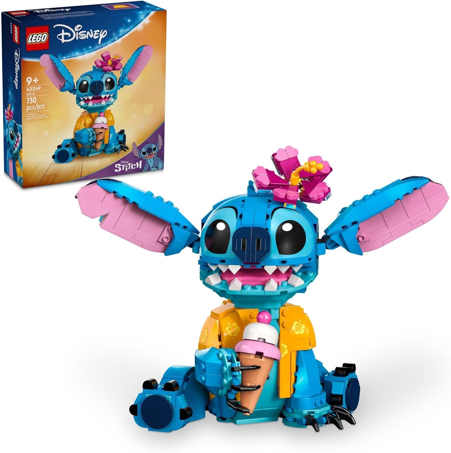LEGO Set Disney Classic 43249 Stitch 730 peças