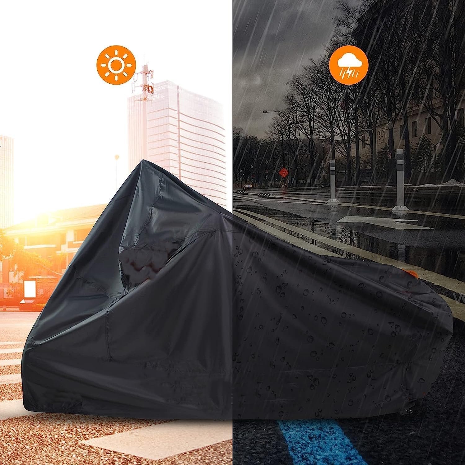 Capa de Cobrir Moto em Couro Protetora Impermeável Anti-uv (PCX 150) - Imagem 6