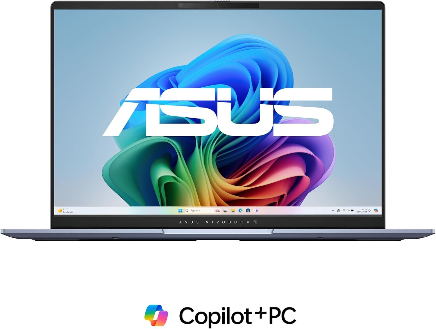 Notebook ASUS Vivobook S 14, Core Ultra 7, 32 GB, 1.0 TB SSD, W11 Home, Tela 14.0'' OLED, Mist Blue - S5406SA-PP097W - Imagem 8