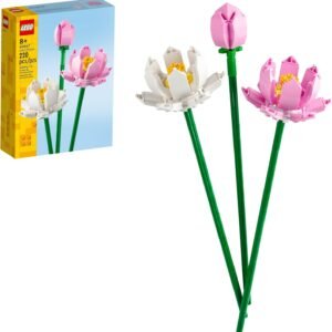 LEGO Set Flowers 40647 Flor-de-lótus 220 peças