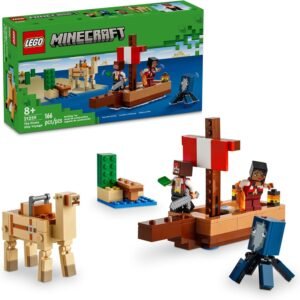 LEGO Minecraft A Viagem do Barco Pirata 21259