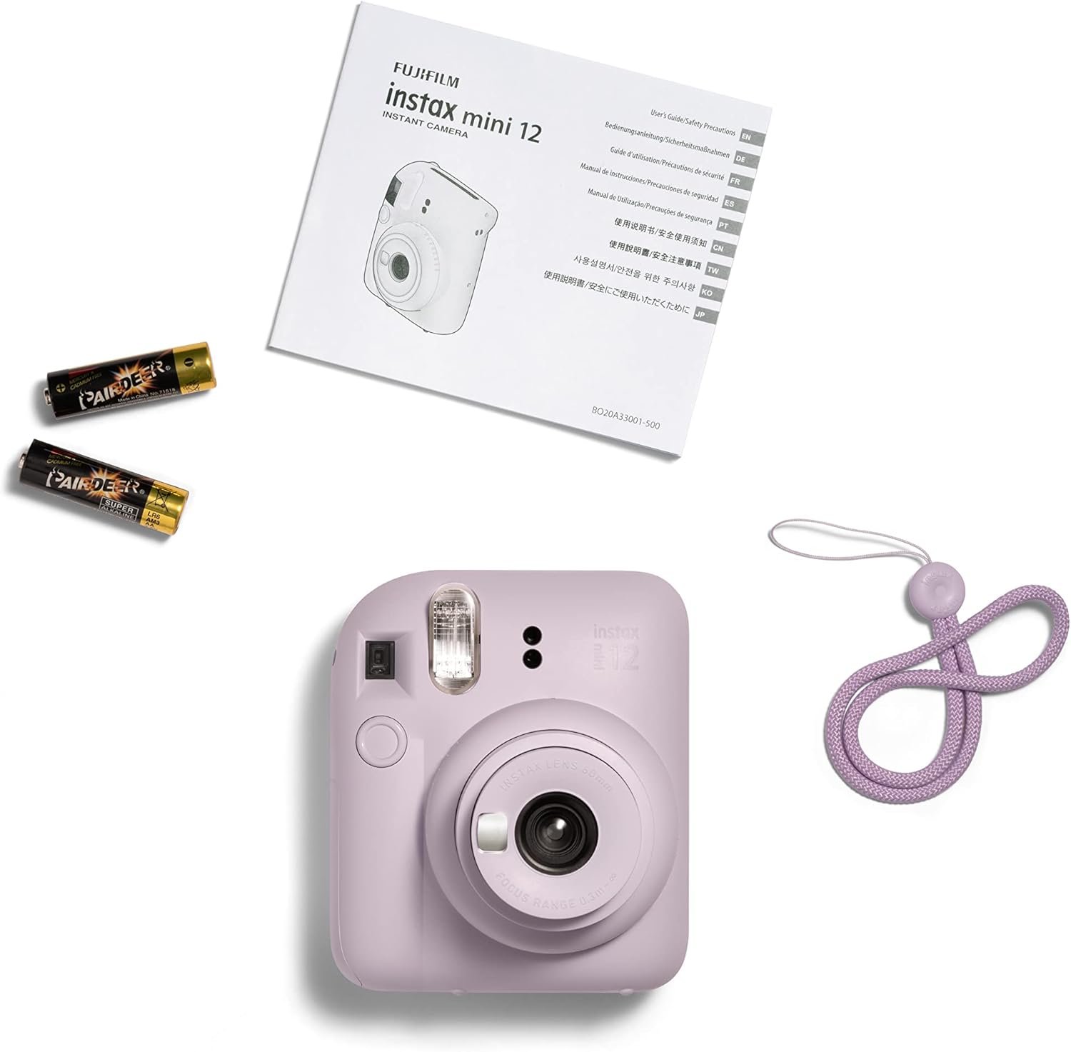 CAMERA INSTAX MINI 12 LILAS CANDY - Imagem 9