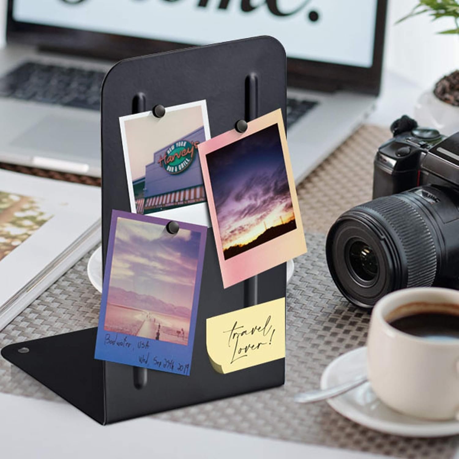 Acrimet Bibliocanto Premium – Suporte para Livros de Metal 1 Par, Preto - Imagem 5