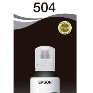 Garrafa de Tinta Original Epson EcoTank T504 Preto – T504122 Garrafa de Tinta Original Epson EcoTank T504 Preto – T504122