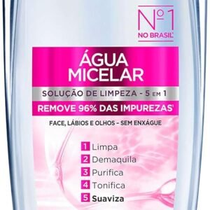 L’Oréal Paris Dermo Expertise Solução de Limpeza 5 em 1 – Água Micelar 400ml L’Oréal Paris Dermo Expertise Solução de Limpeza 5 em 1 – Água Micelar 400ml