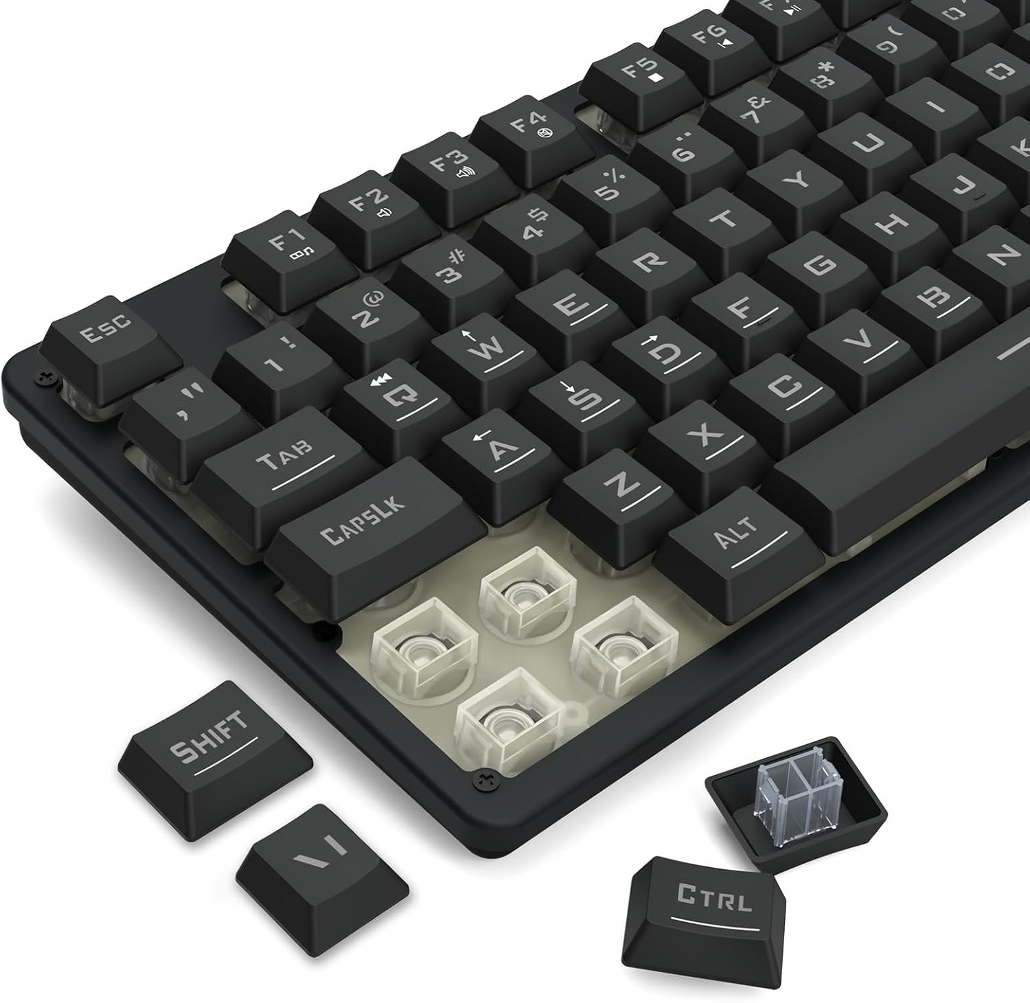 Teclado Membrana Gamer Redragon Netherbane Iluminação Rainbow Preto ABNT2 K521-R PT - Imagem 7
