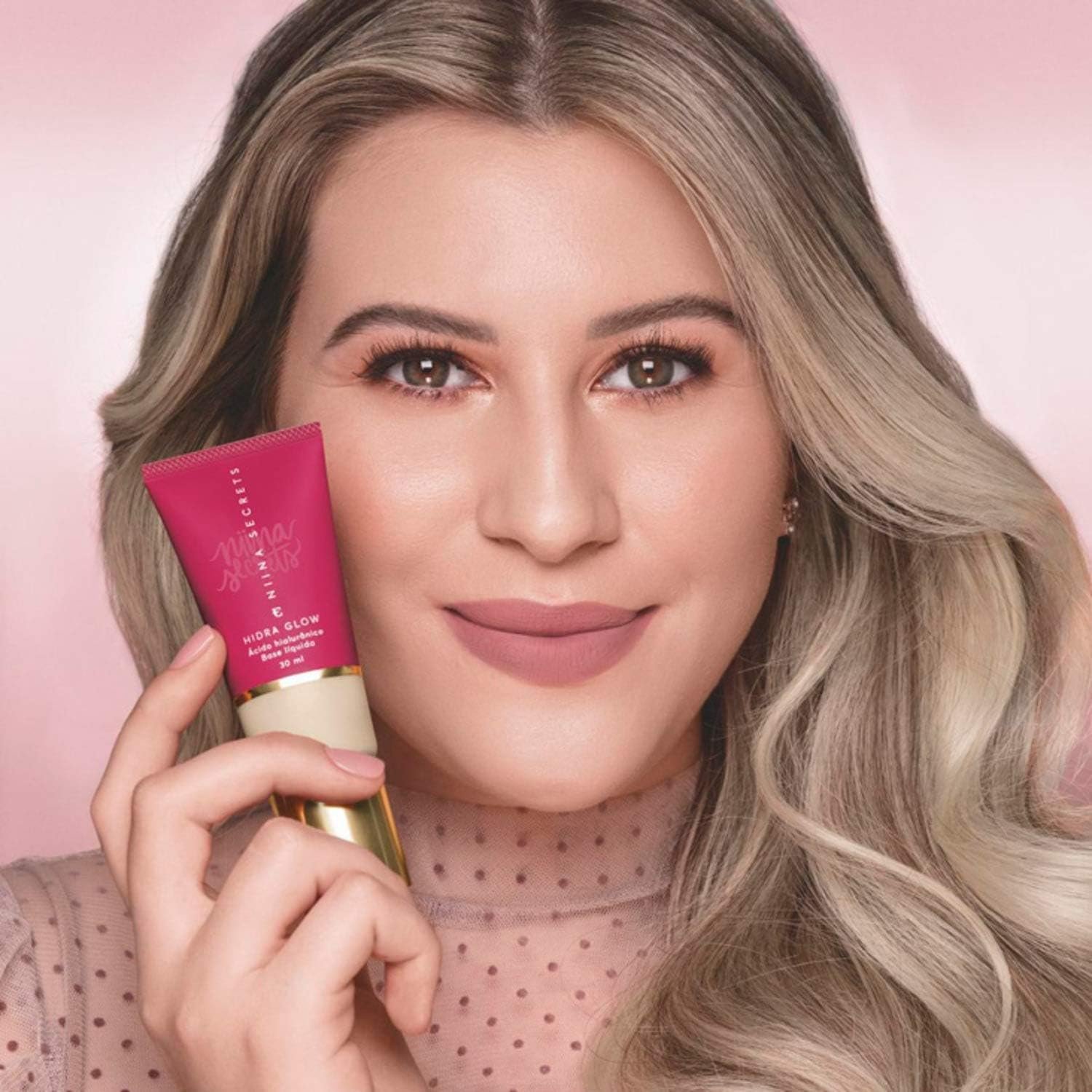 Base Líquida Niina Secrets Hidra Glow Cor 13 30ml - Imagem 4