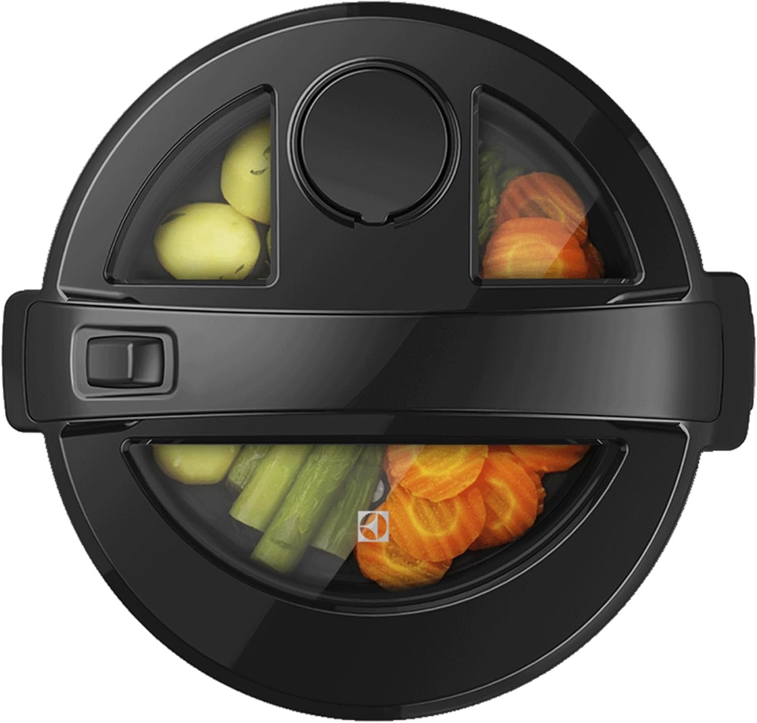 Electrolux Panela Elétrica vapor arroz capacidade 2L 6 Xícaras 2 em 1 timer panela removivel antiaderente tampa com visor transparente ERC10 inox 127v por Rita Lobo Rita Lobo - Imagem 3