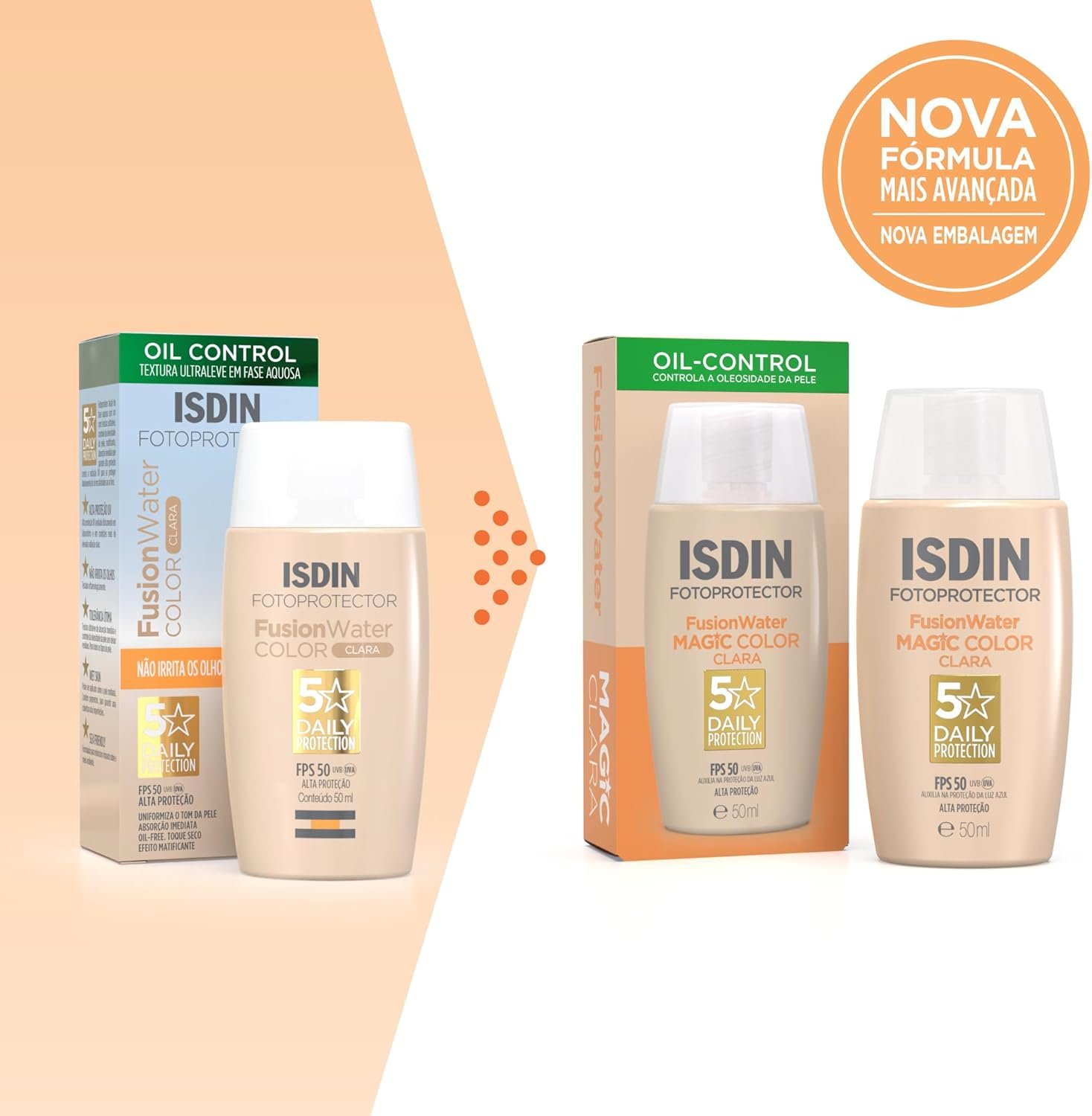 ISDIN Protetor Solar Facial Fusion Water 5 Stars - Imagem 8