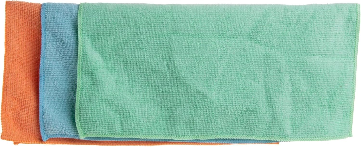 Conjunto 3 Panos para Limpeza de Microfibra 30cm - Lyor