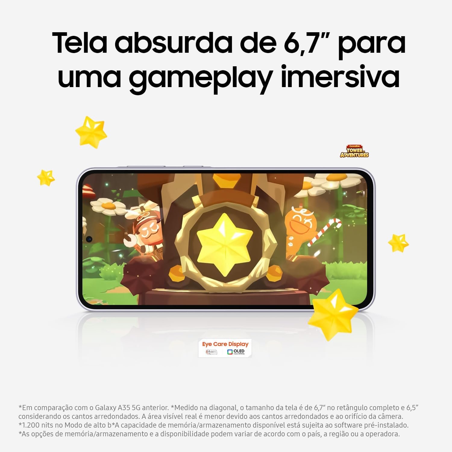 Celular Samsung Galaxy A36 5G 256GB, 8GB RAM, Recursos AI (Preto) - Imagem 5