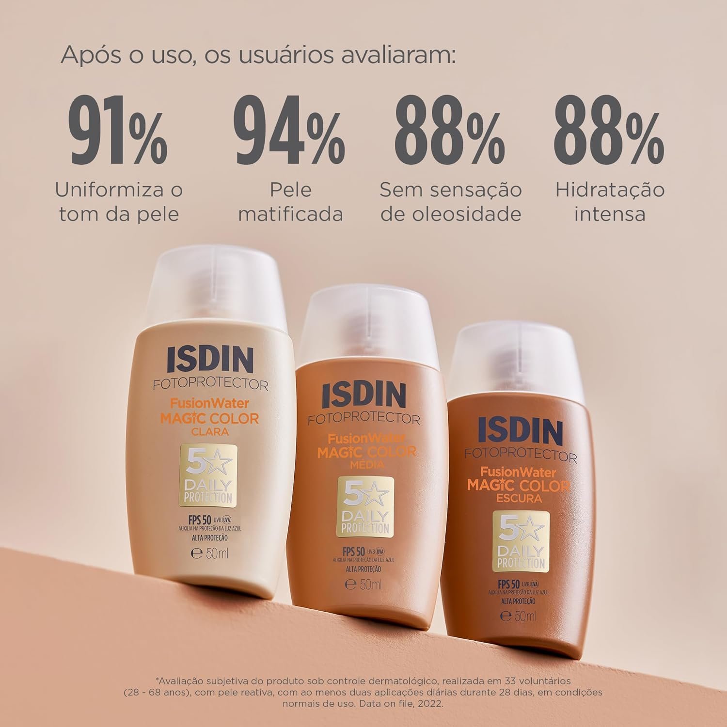 ISDIN Protetor Solar Facial Fusion Water 5 Stars - Imagem 7