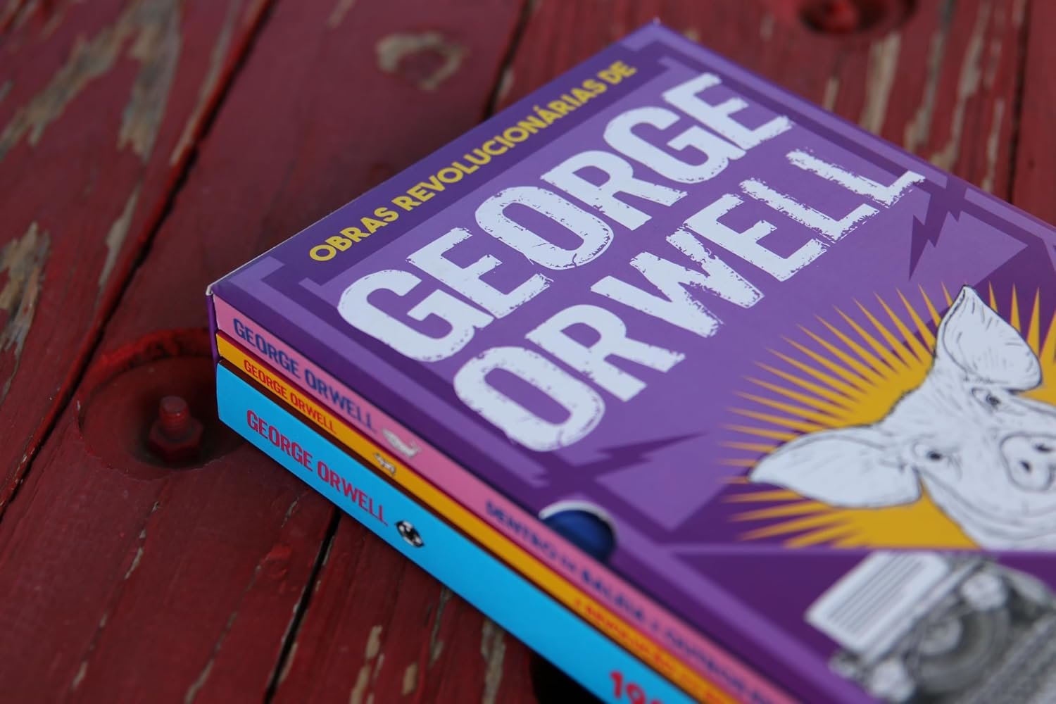 As obras revolucionárias de George Orwell - Box com 3 livros - Imagem 7