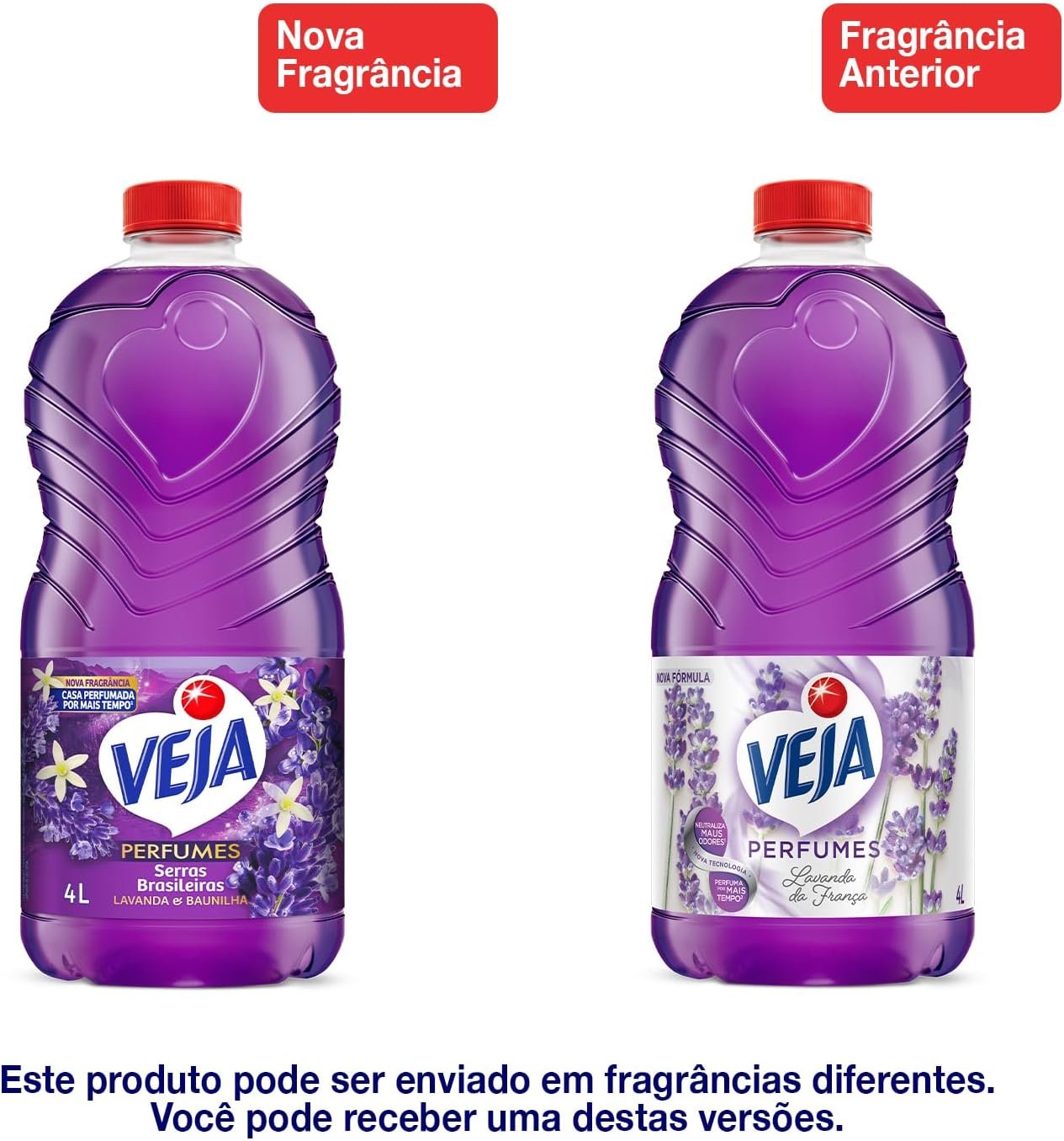 Veja Limpador Perfumes Lavanda Da França 4 L - Imagem 3
