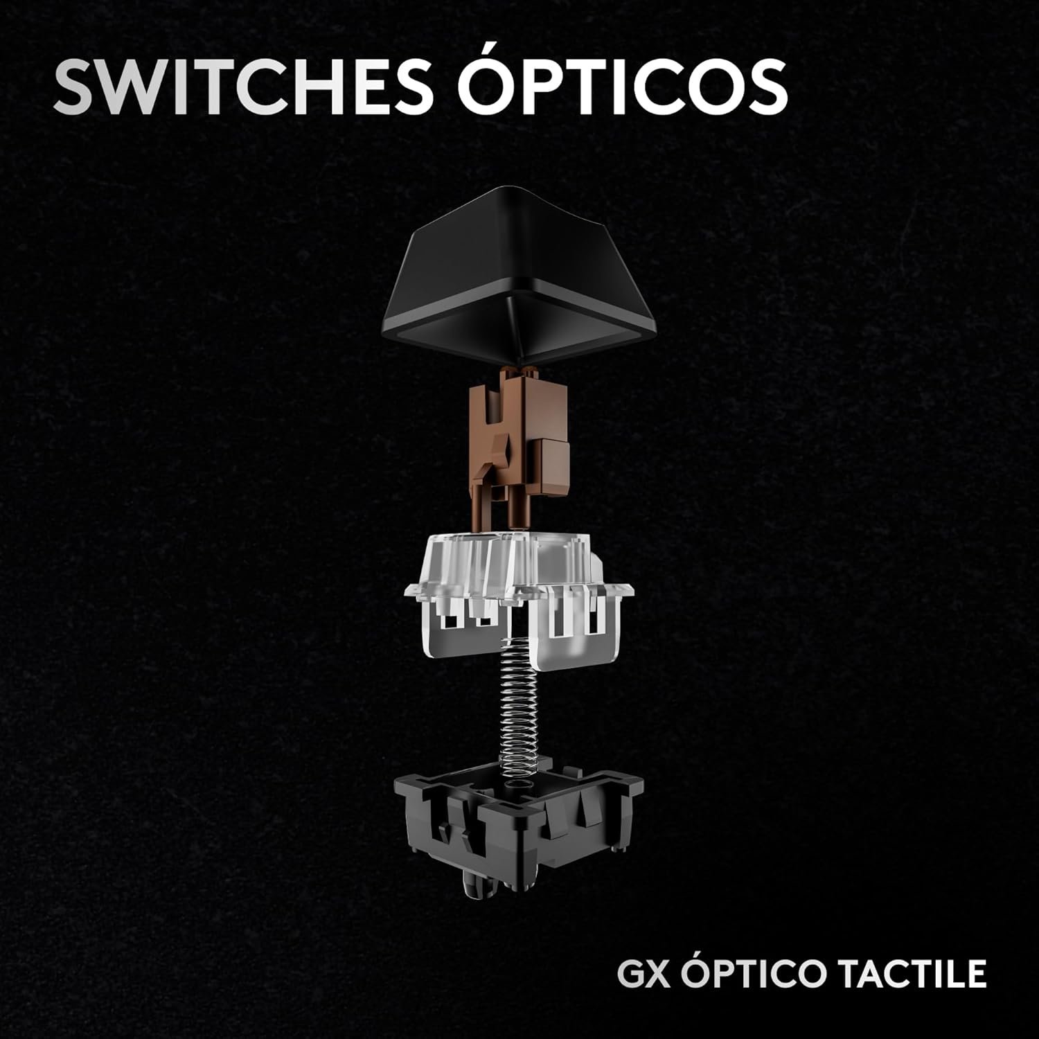 Teclado Mecânico Gamer Sem Fio Logitech G PRO X 60 LIGHTSPEED com Design Ultra Compacto TKL 60%, Switch Óptico GX Tactile, RGB LIGHTSYNC, Conexão Bluetooth ou USB, Compatível com Windows - Preto - Imagem 8