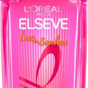 L’Oréal Paris Elseve Liso dos Sonhos, Sérum Leave-in com Tecnologia Ativada por Calor para Efeito Liso por 1 Semana, Antifrizz, Protetor Térmico e Barreira Contra Umidade, 100ml