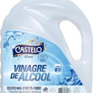 Vinagre de Álcool Concentrado 6% Castelo 5l Vinagre de Álcool Concentrado 6% Castelo 5l