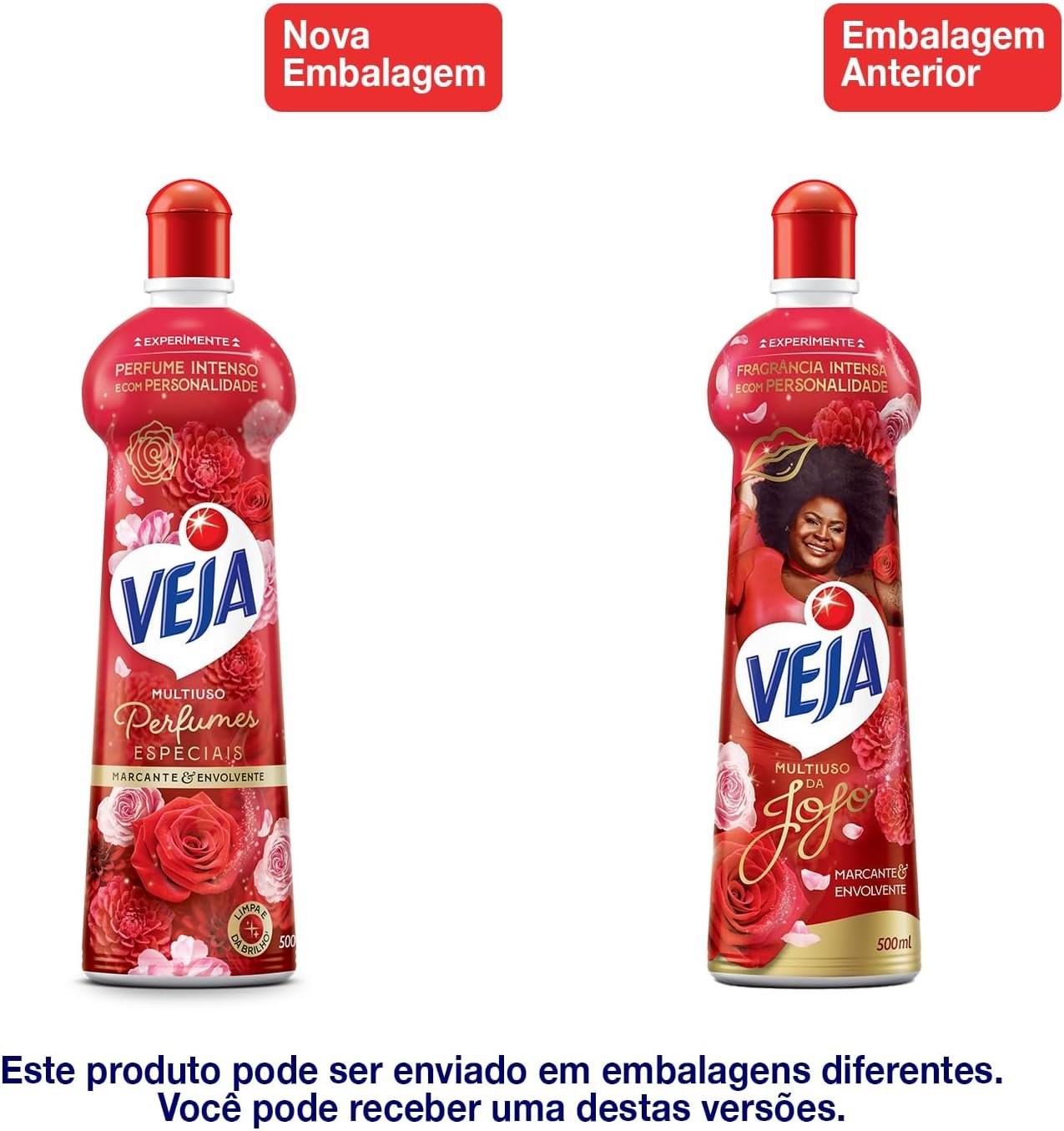 Limpador Multiuso Veja Perfumado Jojo Marcante e Envolvente 500ml - Imagem 2