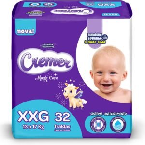 Cremer Fralda Mega Xxg 32 Unidades Cremer Fralda Mega Xxg 32 Unidades