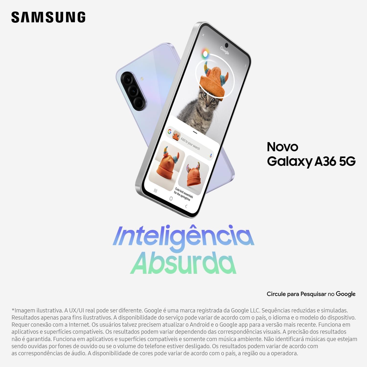 Celular Samsung Galaxy A36 5G 256GB, 8GB RAM, Recursos AI (Preto) - Imagem 10