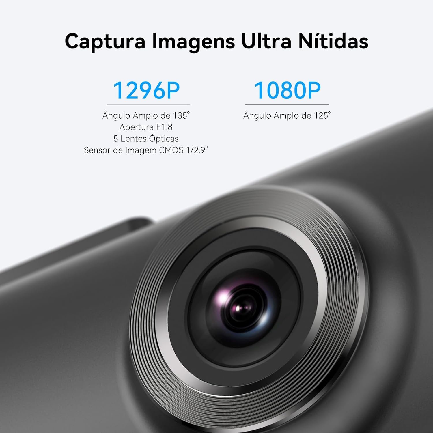 DDPAI N1 Câmera Veicular Dupla 1296P + 1080P com Wi-Fi, Câmera para Carro com Visão Noturna, Sensor G, Gravação em Loop e Modo Estacionamento 24h, Supercapacitor (Cartão SD Não Incluído) - Imagem 3