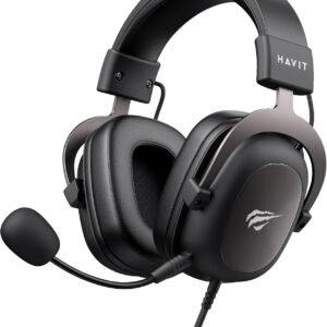 Havit Headphone Fone de Ouvido H2002d, Gamer, com Microfone, Falante 53mm, Plug 3, 5mm: compatível com XBOX ONE e PS4, HAVIT, HV-H2002d