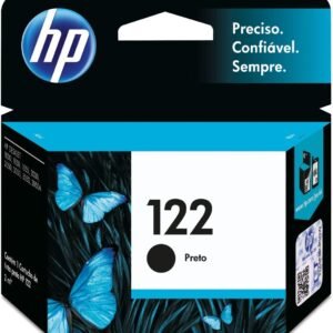 Cartucho de Tinta HP 122 Preto Original (CH561HB) Para Impressora HP DeskJet 1000, 2050, 3050, 2000 Cartucho de Tinta HP 122 Preto Original (CH561HB) Para Impressora HP DeskJet 1000, 2050, 3050, 2000