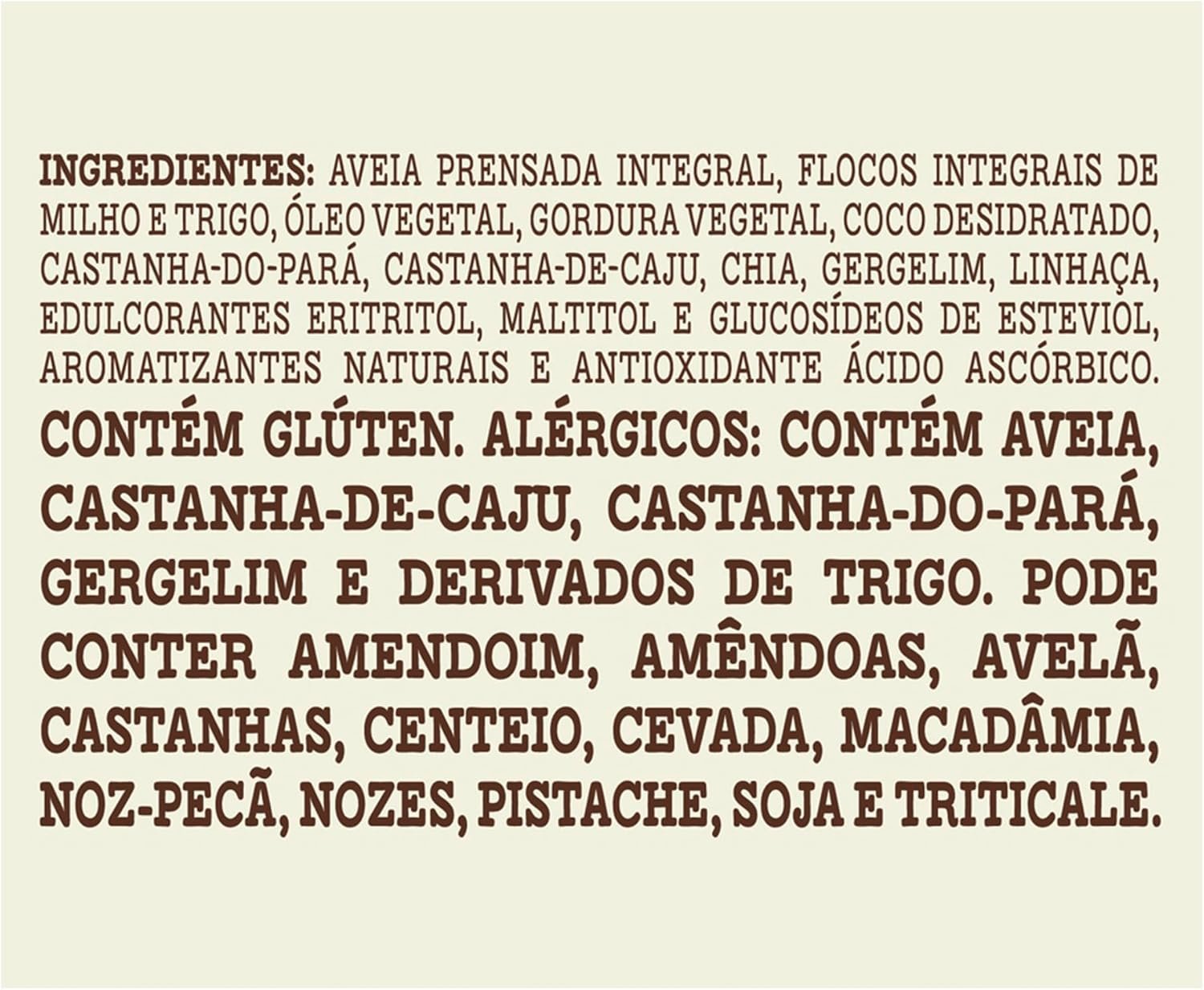 Mãe Terra Granola Tradicional Zero Açúcares 800 g - Imagem 4